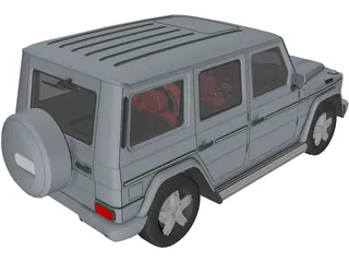 Mercedes-Benz G-class 3D Model preview