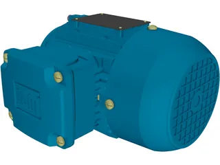 Motor Electric 3D Model preview
