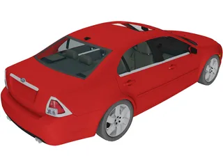 Ford Fusion 3D Model preview