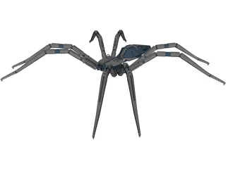 Mechanical Spider Robot 3D Model preview