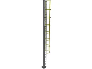 Cat Ladder 3D Model preview