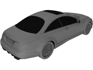 Mercedes-Benz CL65 AMG 3D Model preview