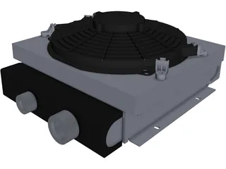 Intercooler DCS-16-12 3D Model preview
