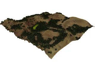 Valley 3D Model preview