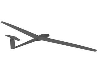 DG 100 Glider 3D Model preview