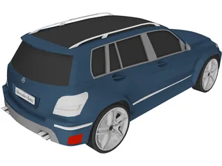 Mercedes-Benz GLK-Class 3D Model preview