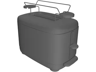 Philips Toaster 3D Model preview