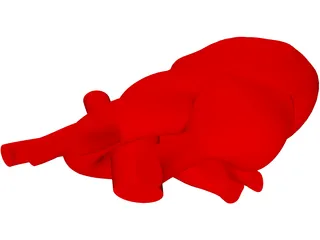 Heart Human 3D Model preview