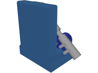 Cryogenic Pump 3D Model preview