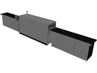 Solarpanel Laminator 3D Model preview