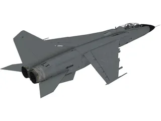 JH-7A 3D Model preview