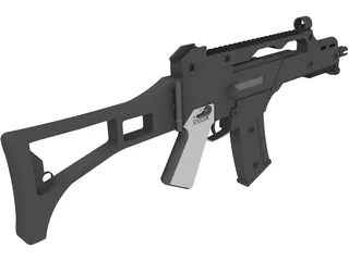 Heckler&Koch G36C 3D Model preview