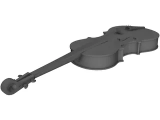 Cello 3D Model preview