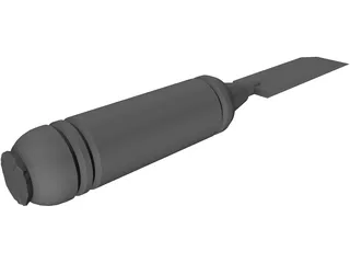 Chisel Tool 3D Model preview