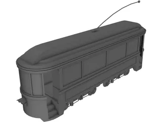 Trolley 3D Model preview