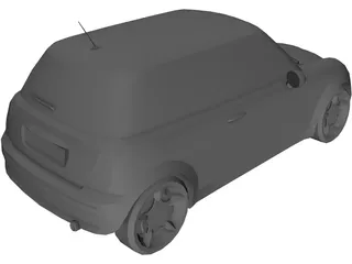 Mini Cooper (2000) 3D Model preview