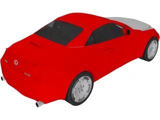 Lexus SC430 (2002) 3D Model preview