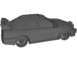 Mitsubishi Lancer/Carisma WRC (1999) 3D Model preview