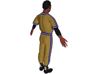 Catcher [+Outfit] 3D Model preview