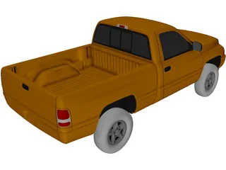 Dodge Ram (1997) 3D Model preview