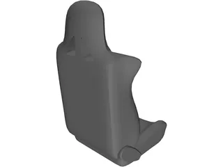 Seat Racing 3D Model preview