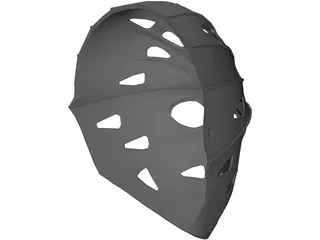 Hockey Mask 3D Model preview