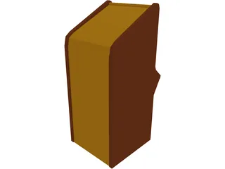 Arcade Game 3D Model preview