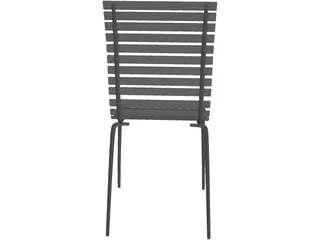 Chair Barden Baden 3D Model preview