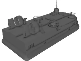 Hovercraft 3D Model preview