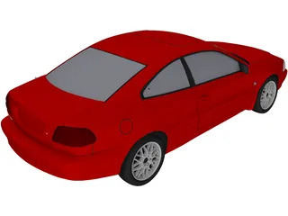 Volvo C70 [+Interior] (2000) 3D Model preview