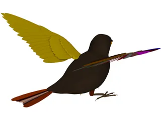 Sparrow 3D Model preview