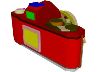 Camera (35mm) 3D Model preview