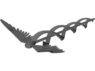 Caduceus 3D Model preview