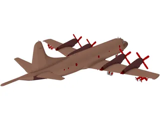 CP-140 Aurora 3D Model preview