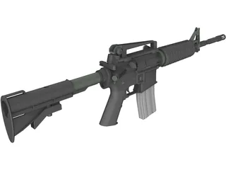 M4A1 Rifle 3D Model preview
