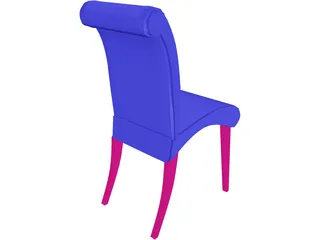 Chair Classic 3D Model preview