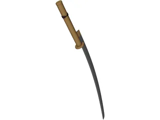 Katana 3D Model preview