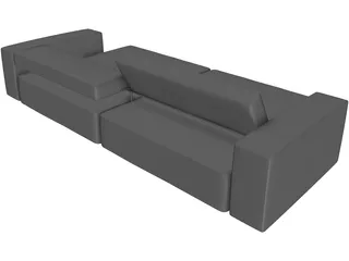 Couch 3D Model preview