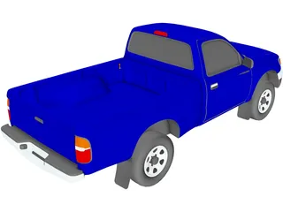 Toyota Tacoma (1996) 3D Model preview