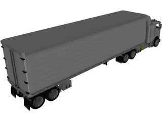Freightliner 3D Model preview
