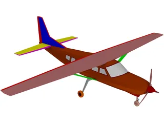 Cessna Caravan 3D Model preview