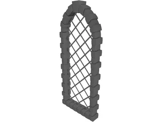 Window Castle 3D Model preview