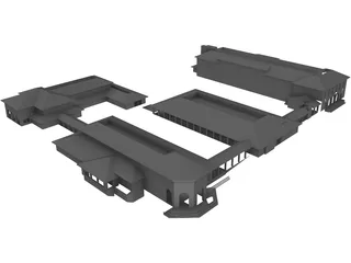Campus 3D Model preview
