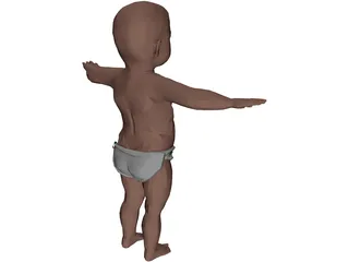 Toddler 3D Model preview