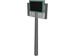 Stand 3D Model preview