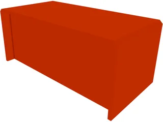 Desk 3D Model preview
