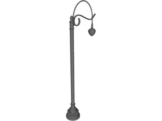 Street Light 3D Model preview