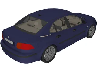 SAAB 9-3 3D Model preview