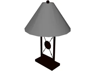Lamp Table 3D Model preview