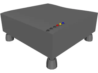 Slide Projector 3D Model preview